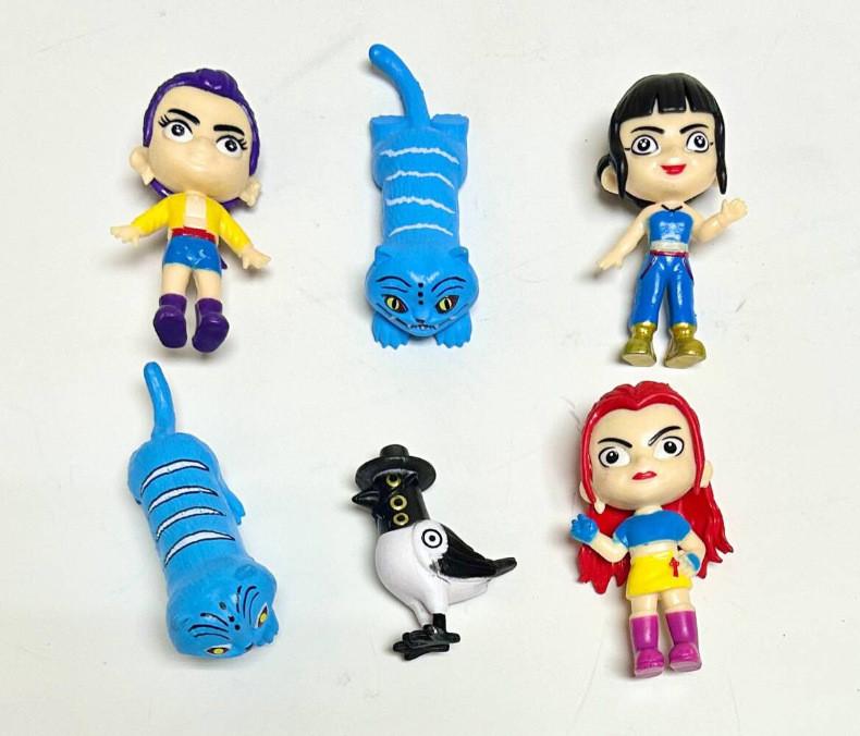 Kpop Demon Hunters Rumi Zoey Mira Character Model Desktop Decoration Set For Fans And Collectors