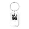 Engraved Metal Keychain Bottle Opener - Family Gift for Birthdays & Father's Day
