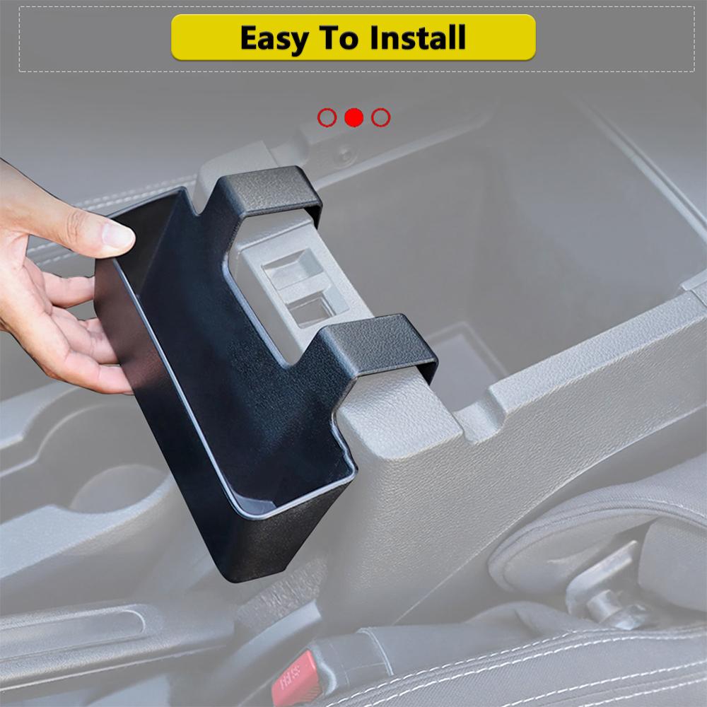 Center Console Hanging Armrest Storage Box Organizer Tray for Jeep Wrangler JK 2011-2017 Car Interior Accessory Stowing Tidying ew1