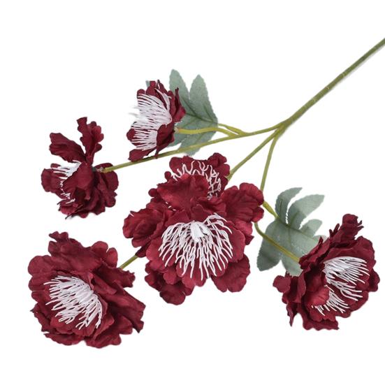 Имитация цветка. Изысканные привлекательные художественные практические цветочные композиции. Искусственный пион для сада.