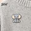 Soft Cute Animal Badge Brooch Pin Cartoon Pattern Lapel Zinc