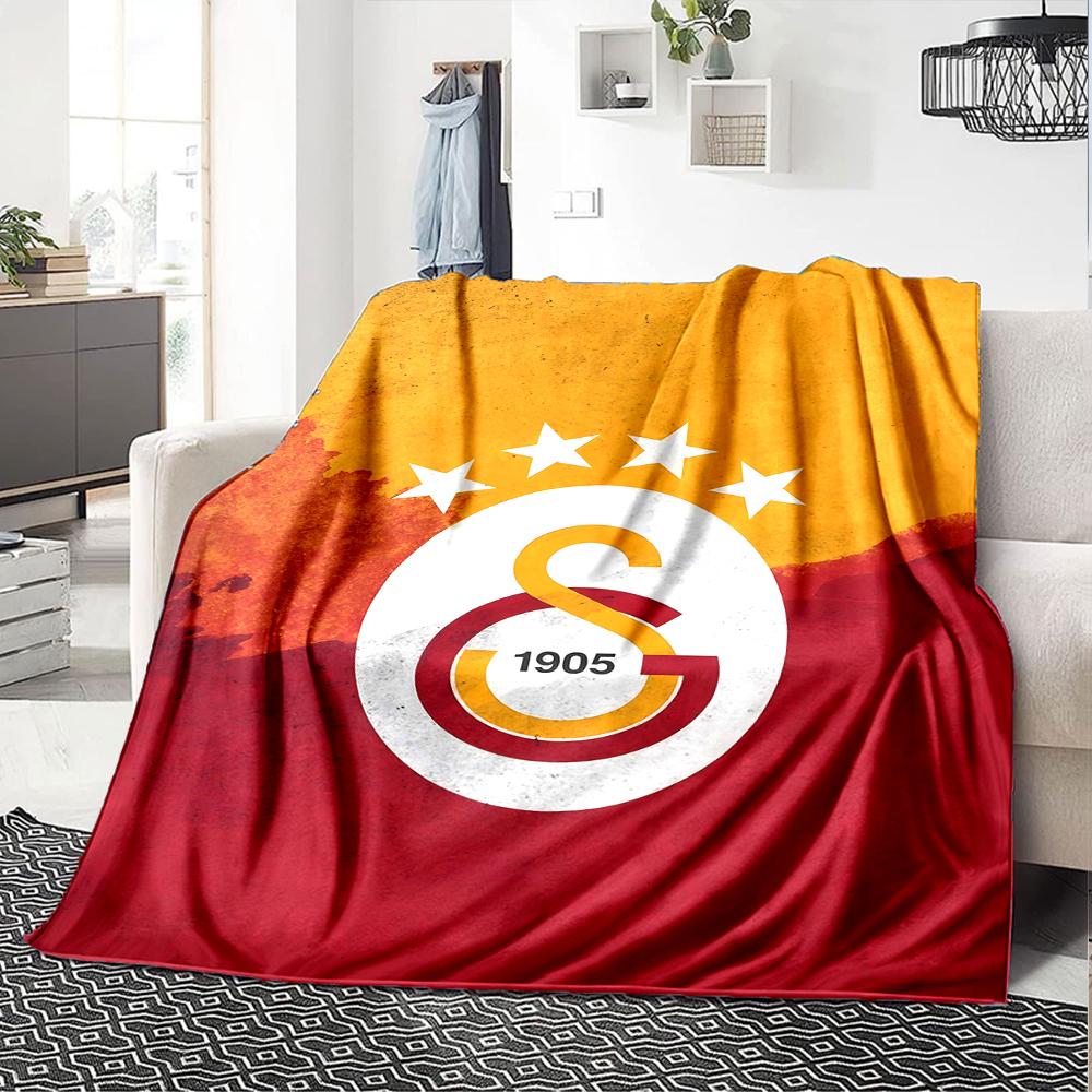 1pc Football Team (28) Blanket, Gift, for Men and Women, Soft Blanket, Good for Sofa Bed Couch Travel, Lightweight Flannel Blanket