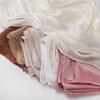 Unilateral golden chain Sunscreen shawl Shining Ramadan Long Scarf Chiffon Hijab Veil  Outdoor