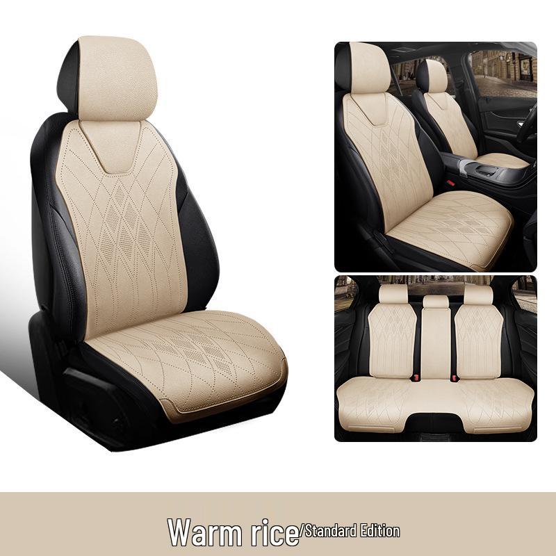 Чехлы на сиденья из кожи Geely Binyue (ручная и DCT коробки передач) Super Energy