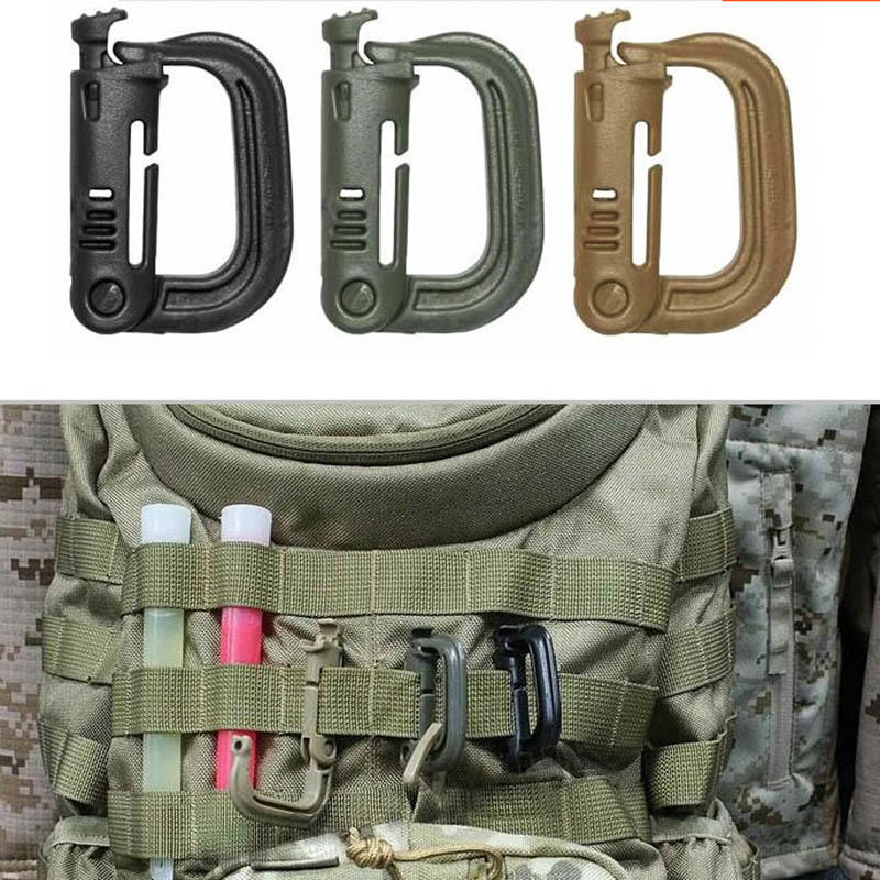 Тактический рюкзак Molle Edc Шакель Защелка D-Кольцо Клип Брелок