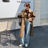 Популярная в этом году ветровка для женщин на весну и осень. Последний дизайн. Нишевый темперамент. Британский стиль. Удлиненное пальто