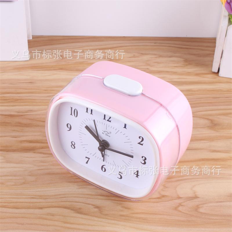 Dual-tone version silent alarm clock multi-function student-specific bedside alarm clock luminous clock desktop clock
