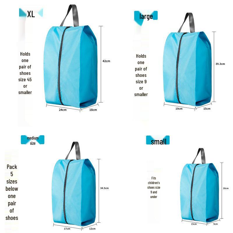 Портативная, складная сумка для хранения обуви - Пыле- и влагозащищенная, большой вместимости, разных размеров