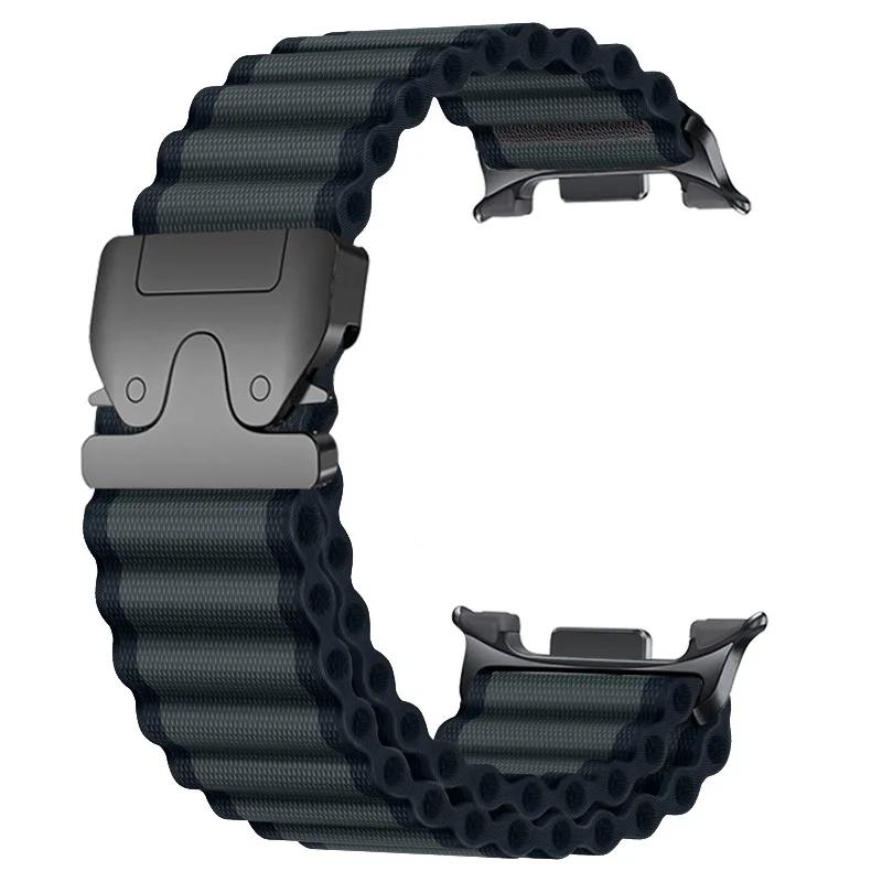 Нейлоновый ремешок для Samsung Galaxy Watch 8 44мм 40мм / 8 Classic 46мм Внедорожный Спортивный Браслет для Galaxy Watch 8