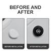 Car Door Anti-Collision Silicone Pads Shock Absorber Gasket Suitable For Opel Crossland Crossland-X Mokka Combo Cascada Monza