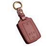 Genuine Leather Car Key Case & Creative Keychain for GMC Pickup