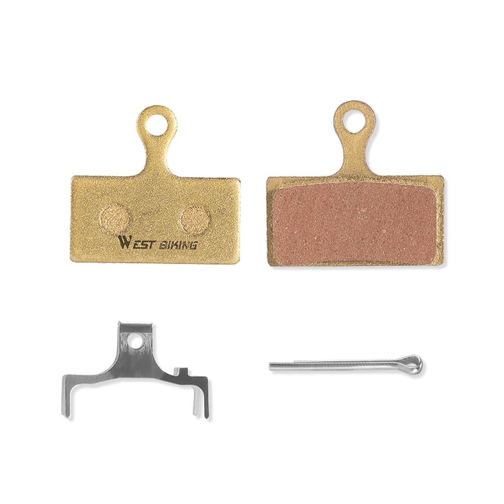 Велосипедные дисковые тормозные колодки Полуметаллические тормозные колодки на медной основе Износостойкие тормозные детали для горного велосипеда
