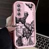 INS Ретро чехол-бабочка для Samsung Galaxy S25 S24 S23 Ultra S22 S21 Plus FE 5G A54 A34 A14 A73 A53 A33 5G Силиконовая задняя крышка