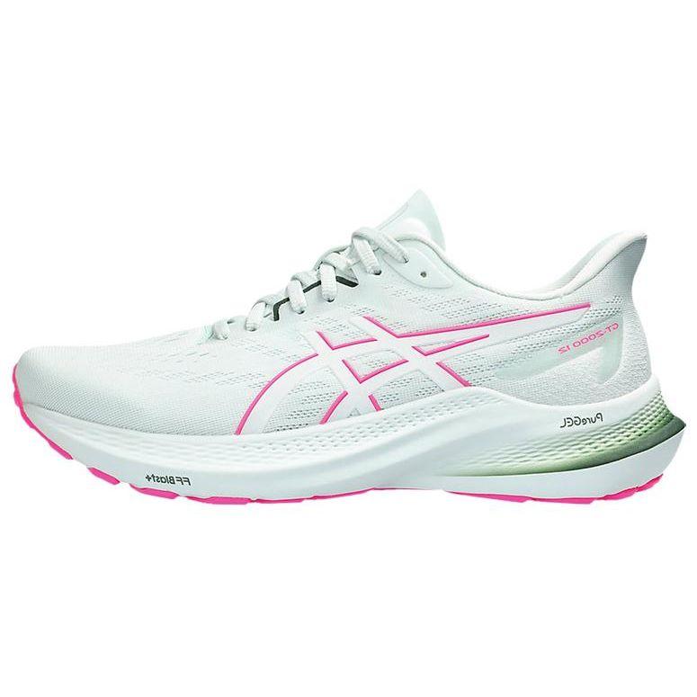 Asics GT 2000 12 Pure Aqua Pink Women Sneakers White 1012B506-300