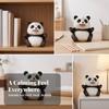 Фигурка панды Очаровательное украшение Долговечное для коллекционеров