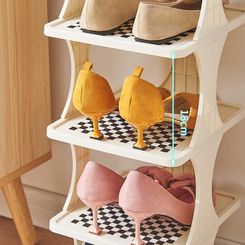 Органайзер для обувницы, шкафы для обуви «сделай сам», органайзер для входов в дом, экономия места, 2-9 слоев, полка для обуви, угловая полка