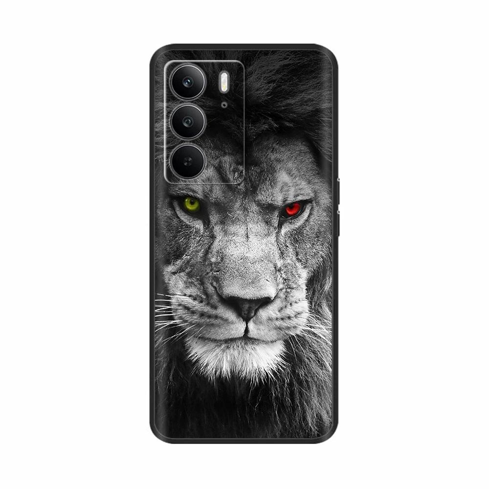 Чехол-бампер для телефона Realme C75 4G 6,72" Мягкий силикон Милый мультяшный рисунок Funda Для Oppo Realme C75 RealmeC75 4G C 75 Чехлы