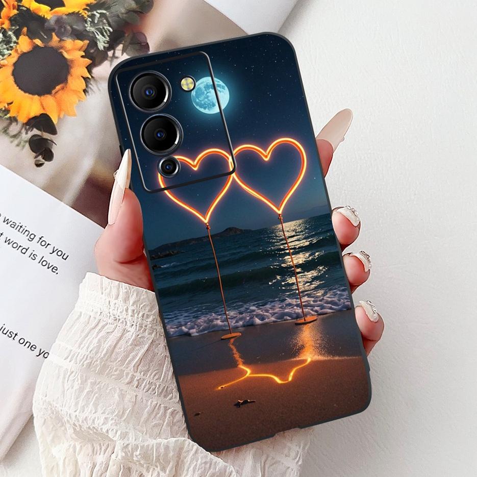 Чехол для Infinix Note 12 G96 X670 Стильный painted чехол Мягкий ТПУ чехол для телефона Для Infinix Note 12 Pro 5G X671B Note12 Turbo Fundas