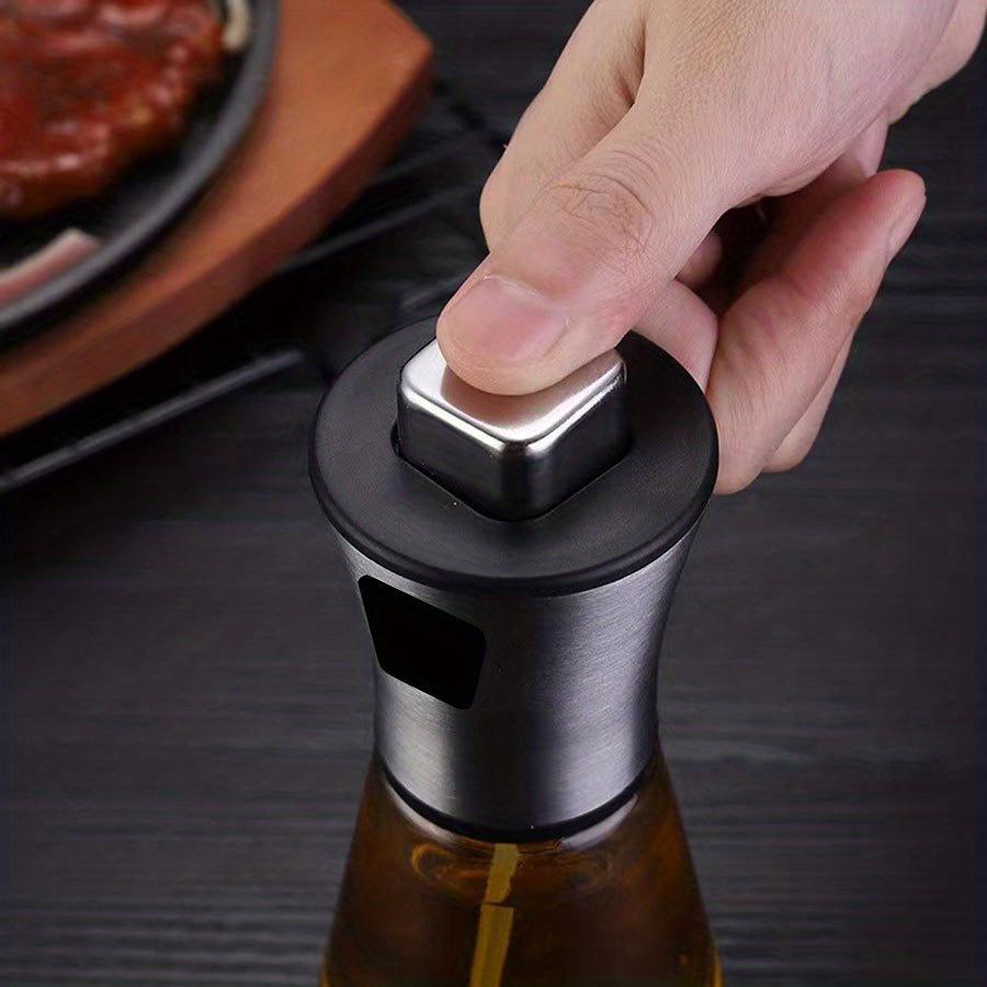 Oil Sprayer For Cooking Stainless Steel Oil Spray Bottle Pressurized Spray Glass Oil Spray Barbecue Restaurant Oil Spray Bottle