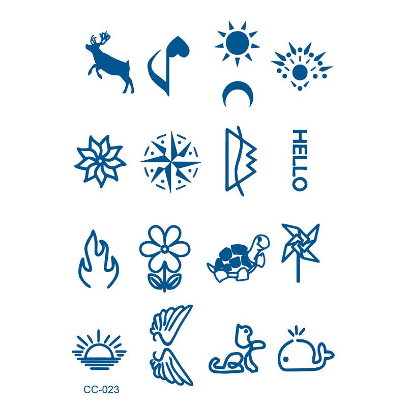 Травяные растения, палец, улитка, маленькая картинка, сок, татуировка, наклейки, последние 15 дней, полупостоянный ветер