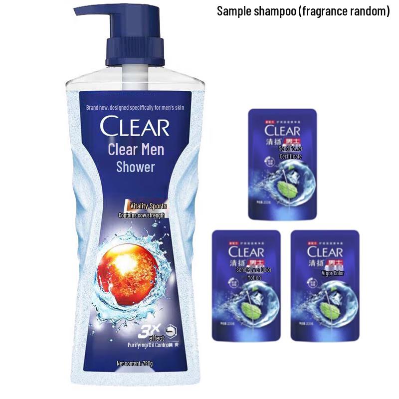 Clear Мужской Гель для душа и Шампунь Контроль Жирности и Энергия Value Pack