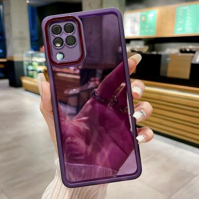 Прозрачный мягкий чехол для телефона Xiaomi 12 13 Redmi Note 8 9 10 11 Poco M5S Samsung Galaxy A04E A04S A21S Huawei Honor Защитная пленка для объектива камеры