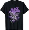 Свободная графическая футболка Black Sabbath, Футболка с изображением легендарной метал-группы. Унисекс Футболка в подарок для фанатов