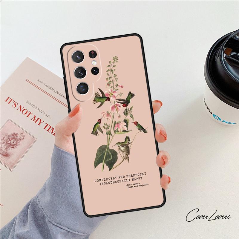 Чехол для телефона "Гордость и предубеждение" Для Samsung Galaxy S24 S25 S23 S22 Ultra Note 10 20 Plus S20 S21 FE Чехол