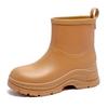 New Rain Shoes Women's Fashion Outer Wear Platform Rain Boots Short Women's Waterproof and Non-slip Water Shoes In Rainy Days