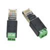 Адаптер RJ45 на RS485 с 2-контактным клеммным блоком
