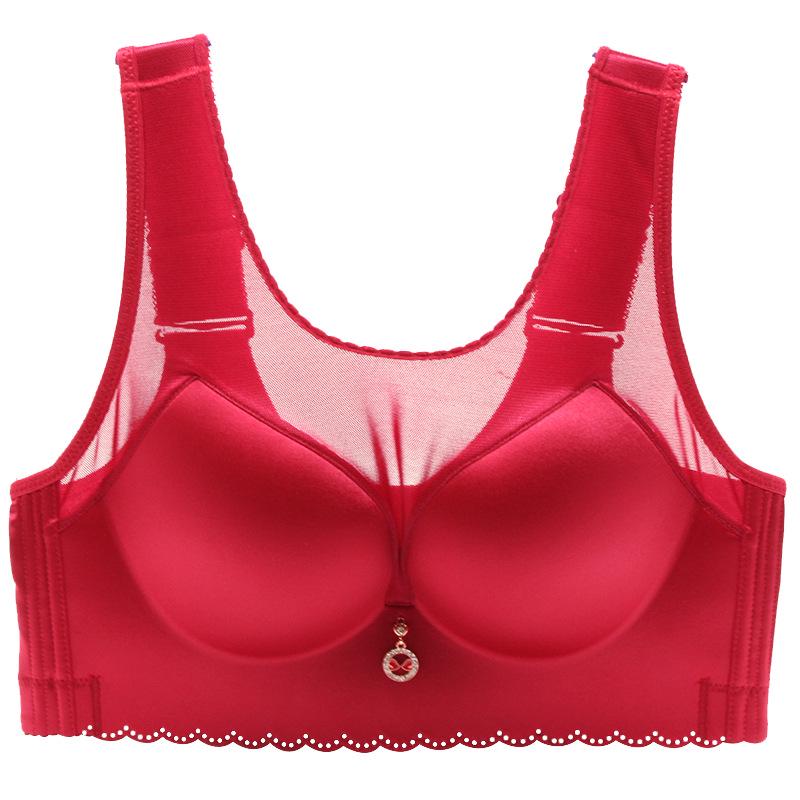 Scarless Bra with Added Fat and Enlarged Cup, Ultra-thin Large Size Bra, Anti Sagging Bra