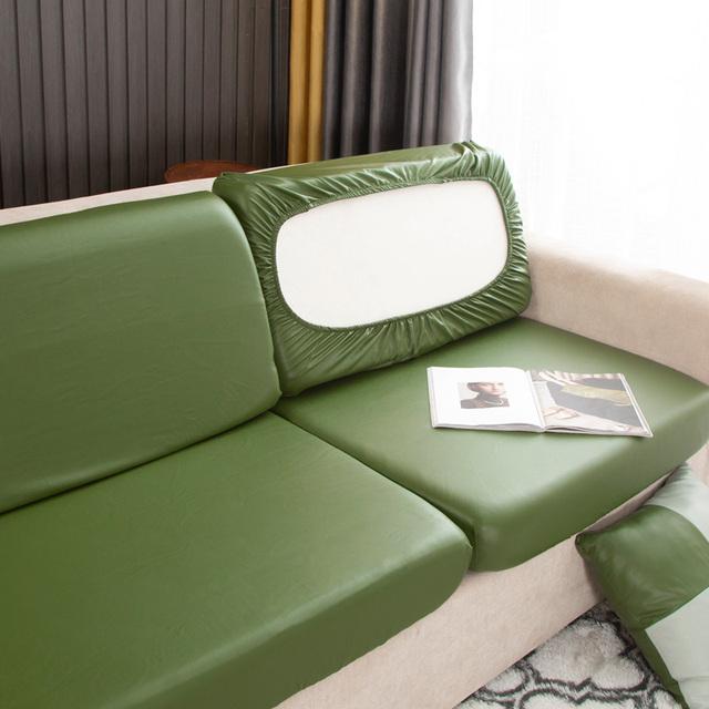 Новый продукт Чехол для дивана из искусственной кожи, однотонный чехол для дивана, водонепроницаемый чехол для дивана на четыре сезона, чехол для стула, дивана