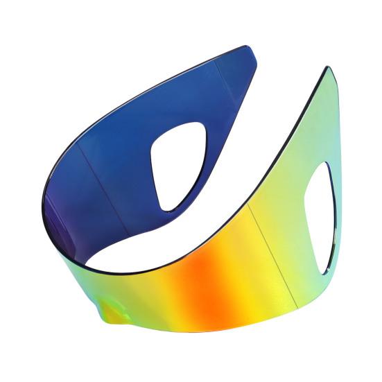 Панк Солнцезащитные очки Щиток Маска Прямоугольные Солнцезащитные очки Мужские Женские Стимпанк Большие Солнцезащитные очки для Повседневного Наряда Путешествий Спорт на Открытом Воздухе