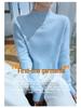 Cozy Mink Velvet Knitted Turtleneck Sweater - Soft, Warm, Loose-Fit for Autumn/Winter