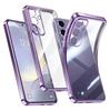 Гальваническое покрытие силиконовый мягкий чехол для телефона Samsung Galaxy S24 S23 FE S25 Ultra Plus прозрачный противоударный задний чехол