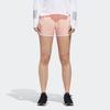 adidas M10 Короткие, средней талии, удобные, эластичные, в полоску, приятные для кожи, повседневные шорты, женские шорты, оранжевые CZ3510