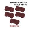 Car Seat Belt Buckle Plug Anti-collision Cover Silicone Protective Covers For Jeep Cherokee Wrangler JK Gladiator Compass cybr0