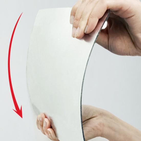 4Pcs Full Length Mirror Tile Sticker Self Adhesive Easy To Install Waterproof Removable Large Full Body Mirror Set