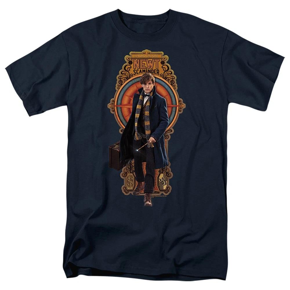 Fantastic Beasts Newt Scamander Navy Licensed Children's T-shirt