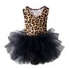 Children's Ballet Dress Leopard Print Dance Dress Performance Costume For Small And Medium-sized Children Girls' Ballet Dress Leopard Print L Size