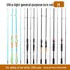 Two-section Medium Fast Action Fishing Rod with Adjustable Handle/Gun Grip