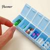 Weekly Tablet Storage Pill Organizer, Portable 7 Day Medication Container, Moisture-Proof Travel Container And Dust-Proof Case for Daily Use Planner