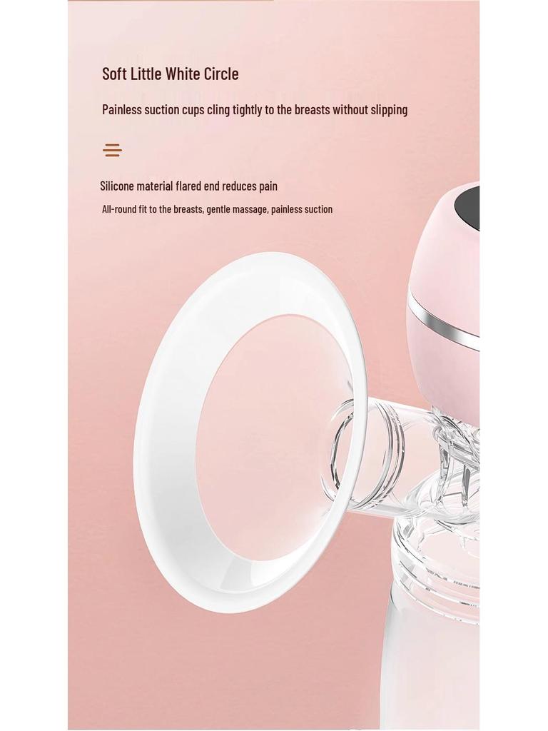 Умный бесшумный электрический молокоотсос с регулируемой частотой и встроенным массажем