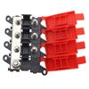 Distribution Block 1 In 3 Out 3-way Fuse Holder 200A Multi-pole MIDI Fuse Block