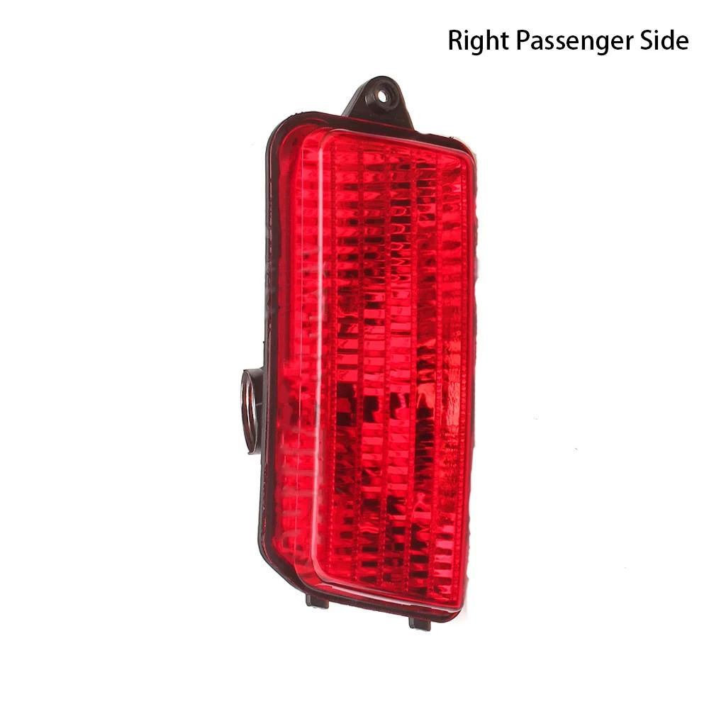 Красный комплект задних фонарей для Jeep Grand Cherokee 2005-2009 с противотуманными и габаритными огнями в бампере