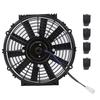 10in Slim Electric Cooling Fan Radiator 24V 80W 2100RPM 10 Straight Blades Universal for Car