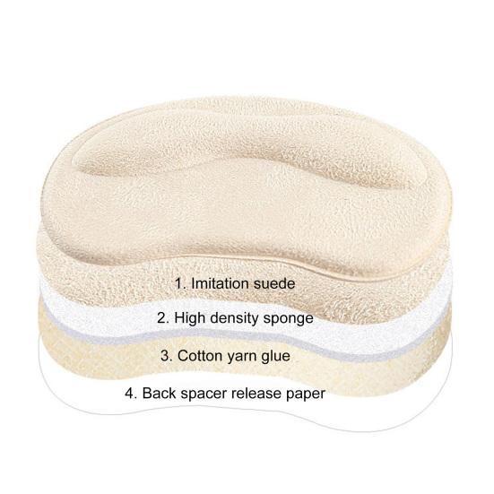 6 шт. невидимые подушечки для пяток, облегчение боли в пятках, мягкие вставки для пятки, Нескользящие женские каблуки, защита для пятки