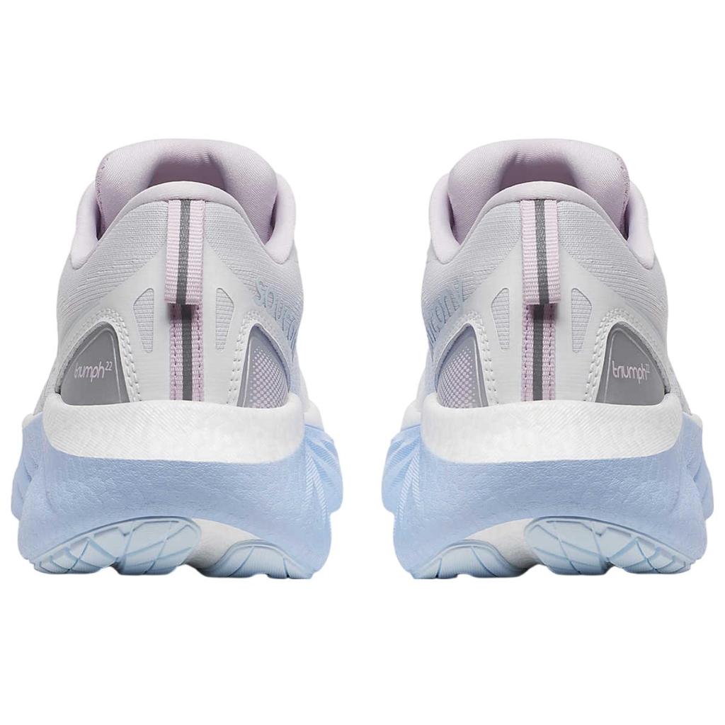 SAUCONY Triumph 22 Универсальная Удобная Амортизация Поддержка Низкий Верх Тренировочные Кроссовки для Бега на Длинные Дистанции Женские кроссовки Серо-Синие S10964-162