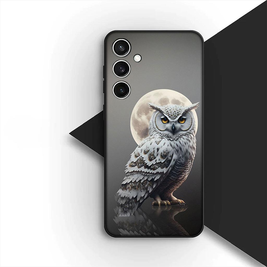 Casing for Motorola Moto Edge 70 60 Fusion NEO Pro G56 G96 G04 G05 20 G Stylus Phone Cover Protective Case Owl Cartoon