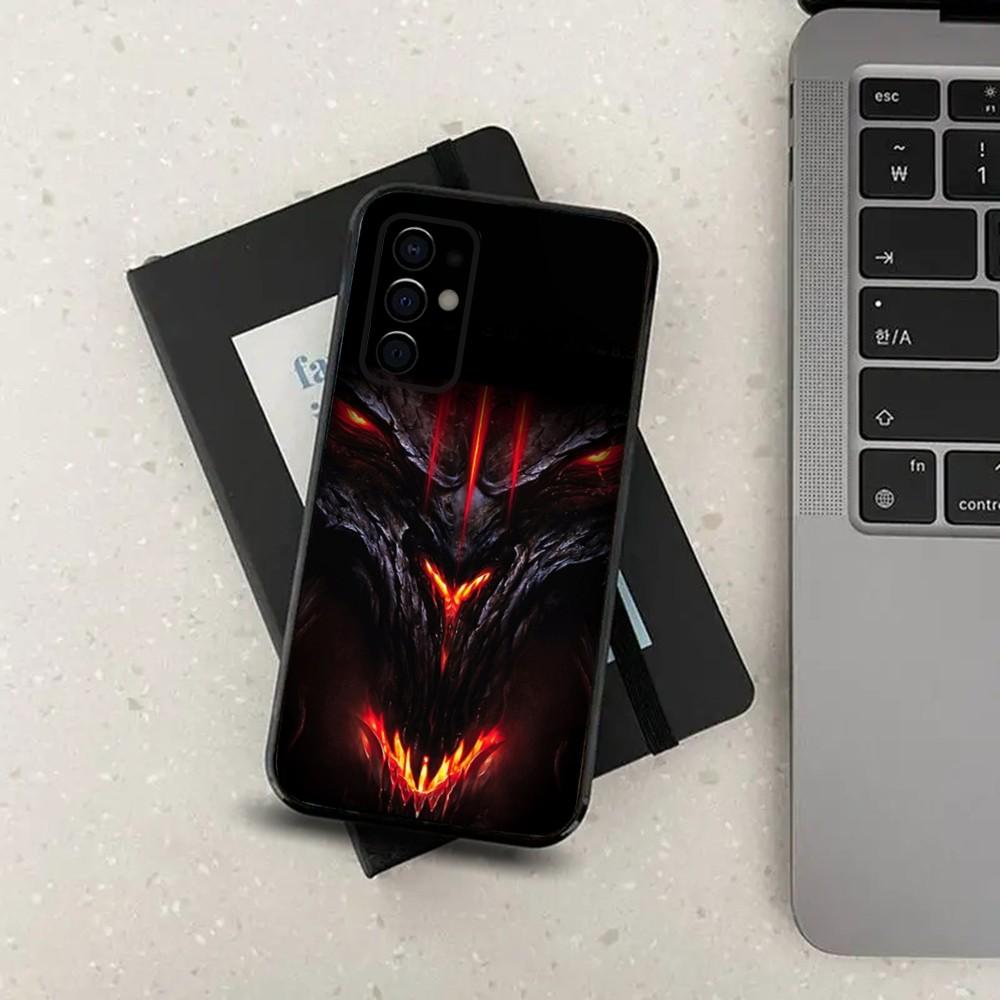 Чехол для телефона D-Diablo IV для Samsung S24, S21, S22, S23, S30, Ultra, S20, Plus, Fe, Lite, Note, 10, 9, 5G Черный Мягкий Чехол